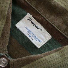 画像5: 60's Truval COTTON STRIPE B/D BOX SHIRT (5)