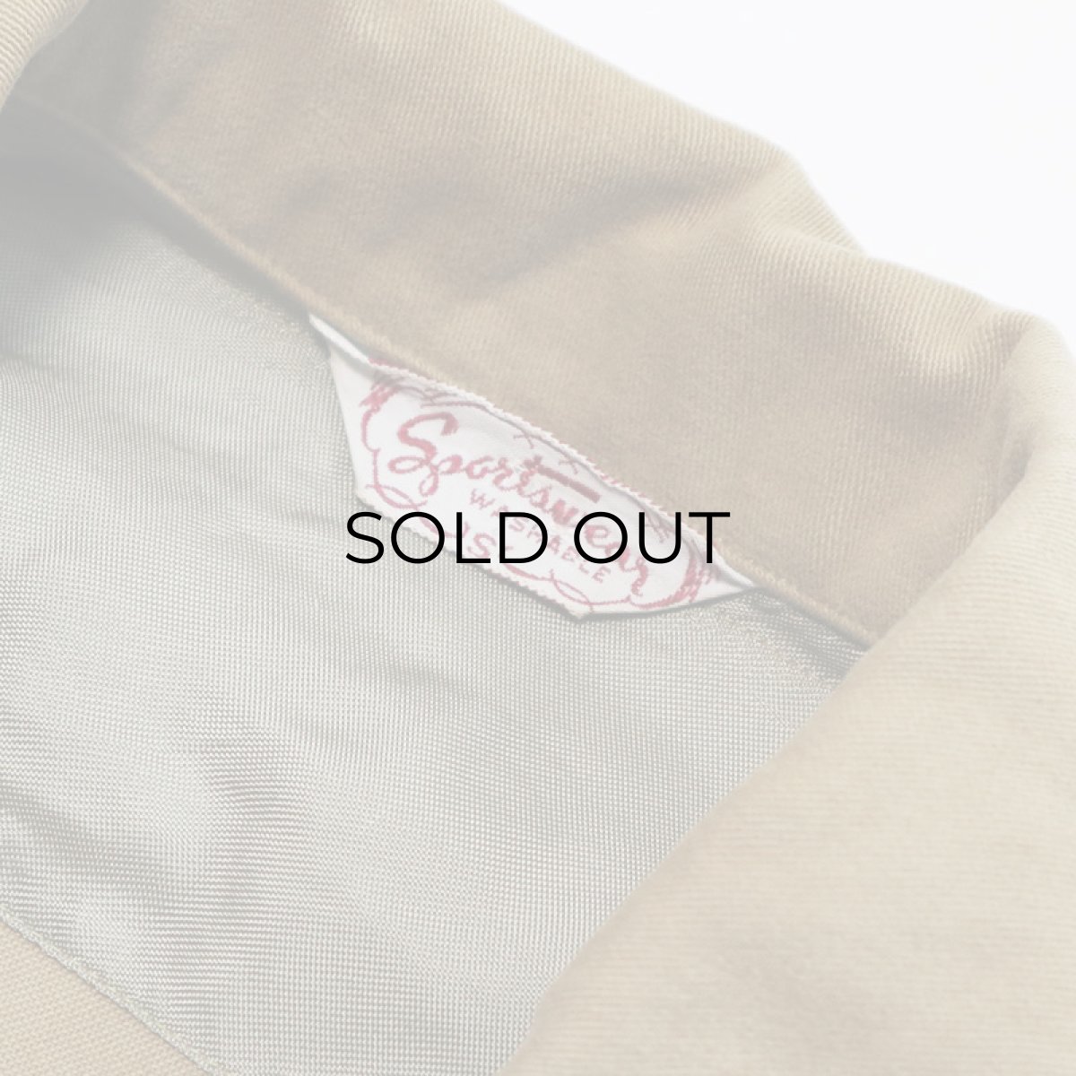 画像6: 50's Sportswear COTTON MOLESKIN LACE-UP PULLOVER BOX SHIRT (6)