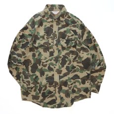 画像1: 80's FROSTPROOF COTTON PRINT DUCK HUNTER CAMOUFLAGE FLANNEL SHIRT (1)