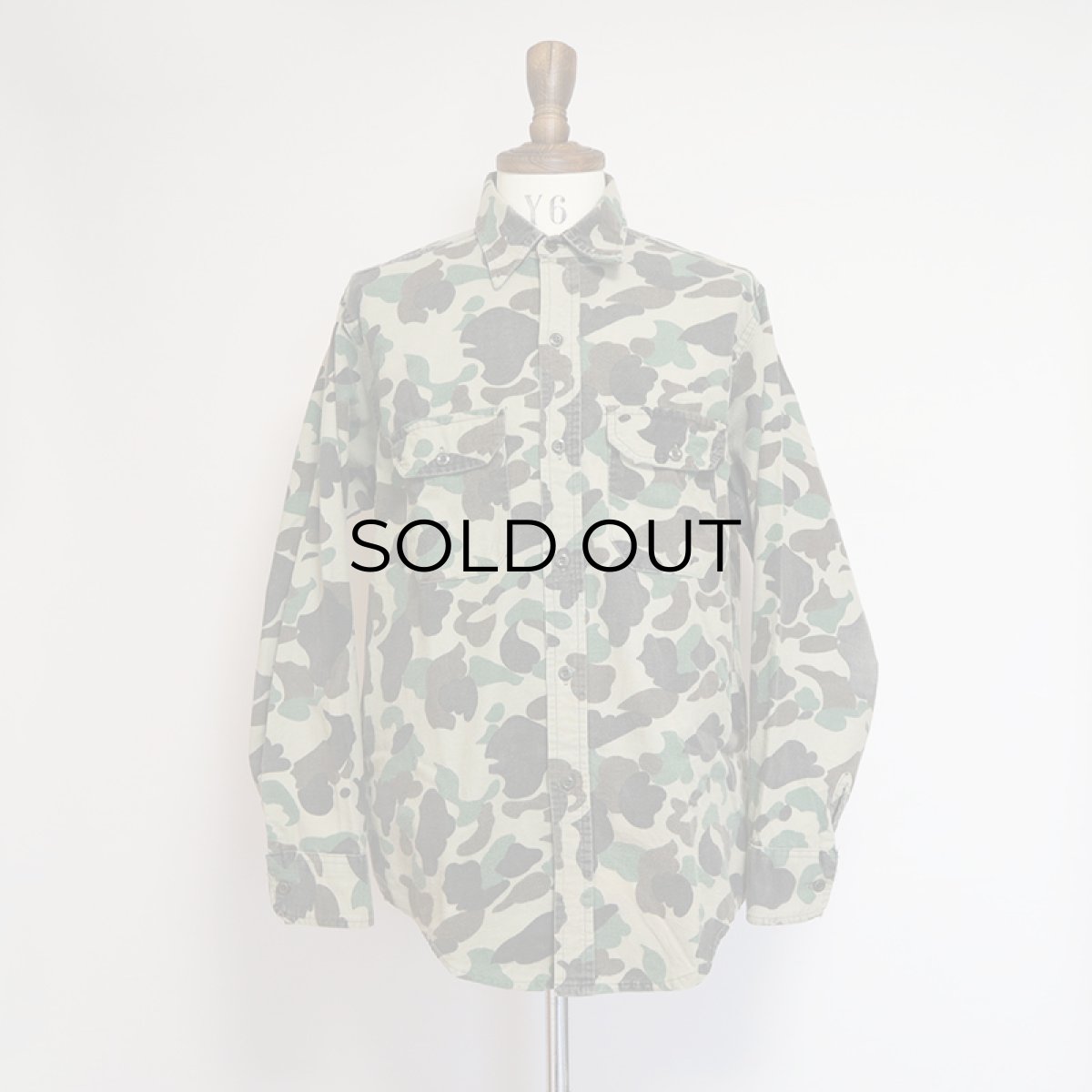 画像7: 80's FROSTPROOF COTTON PRINT DUCK HUNTER CAMOUFLAGE FLANNEL SHIRT (7)