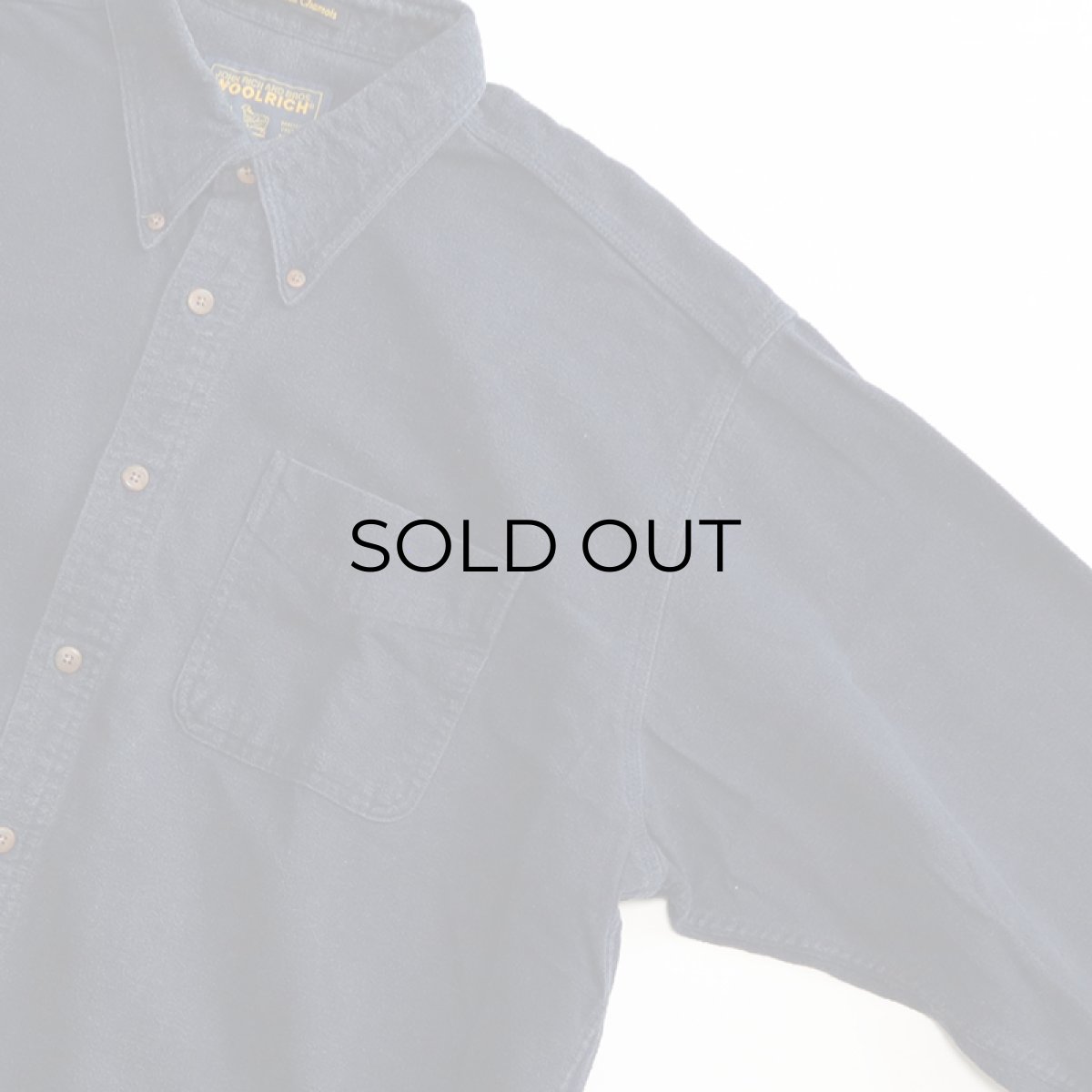 画像3: WOOLRICH COTTON CHAMOIS CLOTH B/D SHIRT (3)