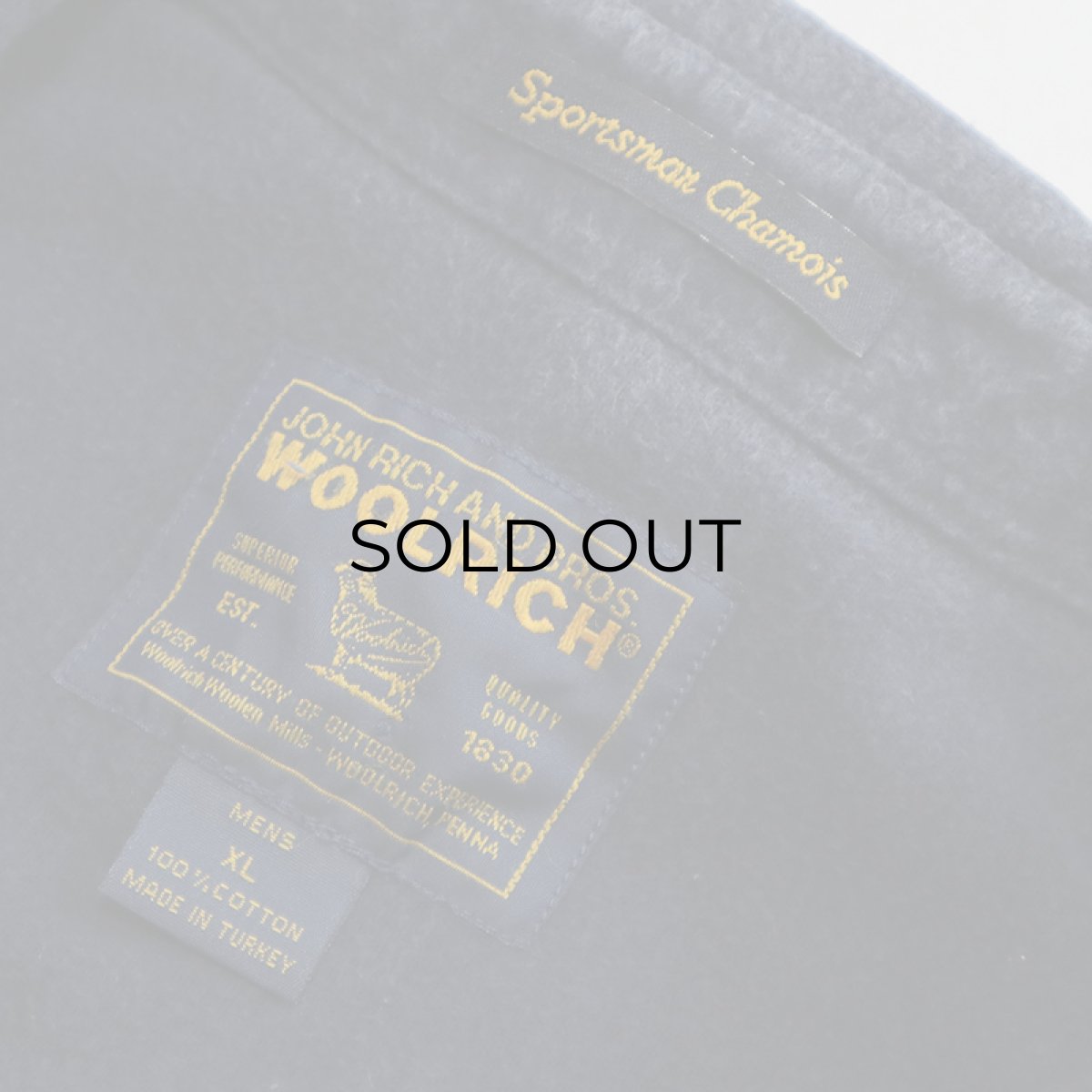 画像6: WOOLRICH COTTON CHAMOIS CLOTH B/D SHIRT (6)