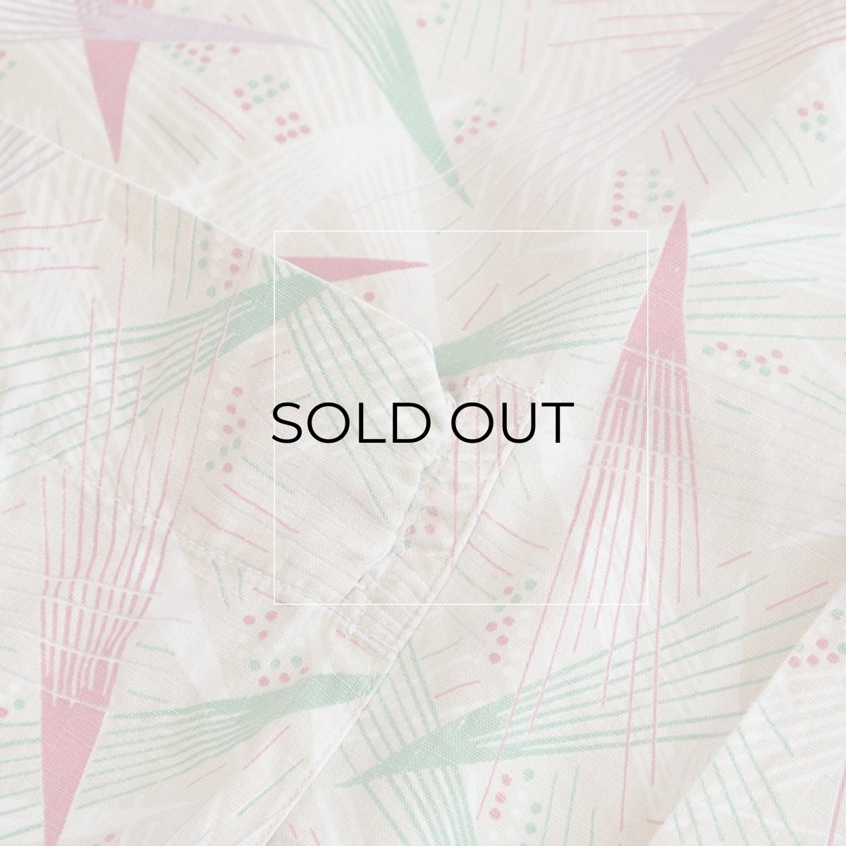 画像8: 〜50's Beau Brummel COTTON ALL OVER PATTERN BOX SHIRT (8)