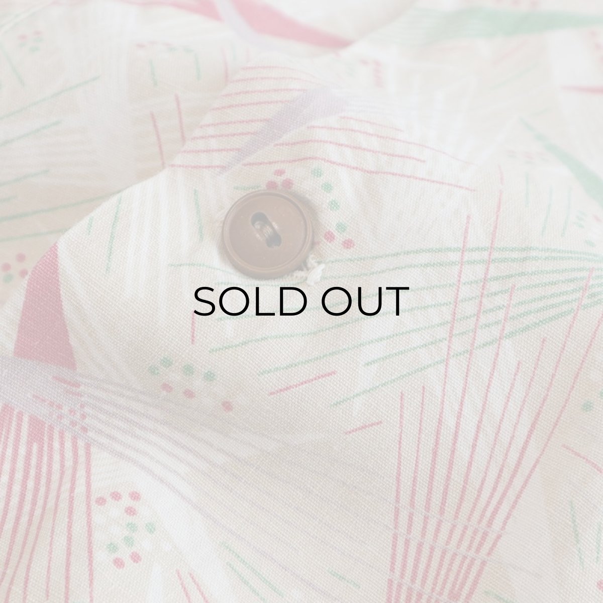 画像6: 〜50's Beau Brummel COTTON ALL OVER PATTERN BOX SHIRT (6)