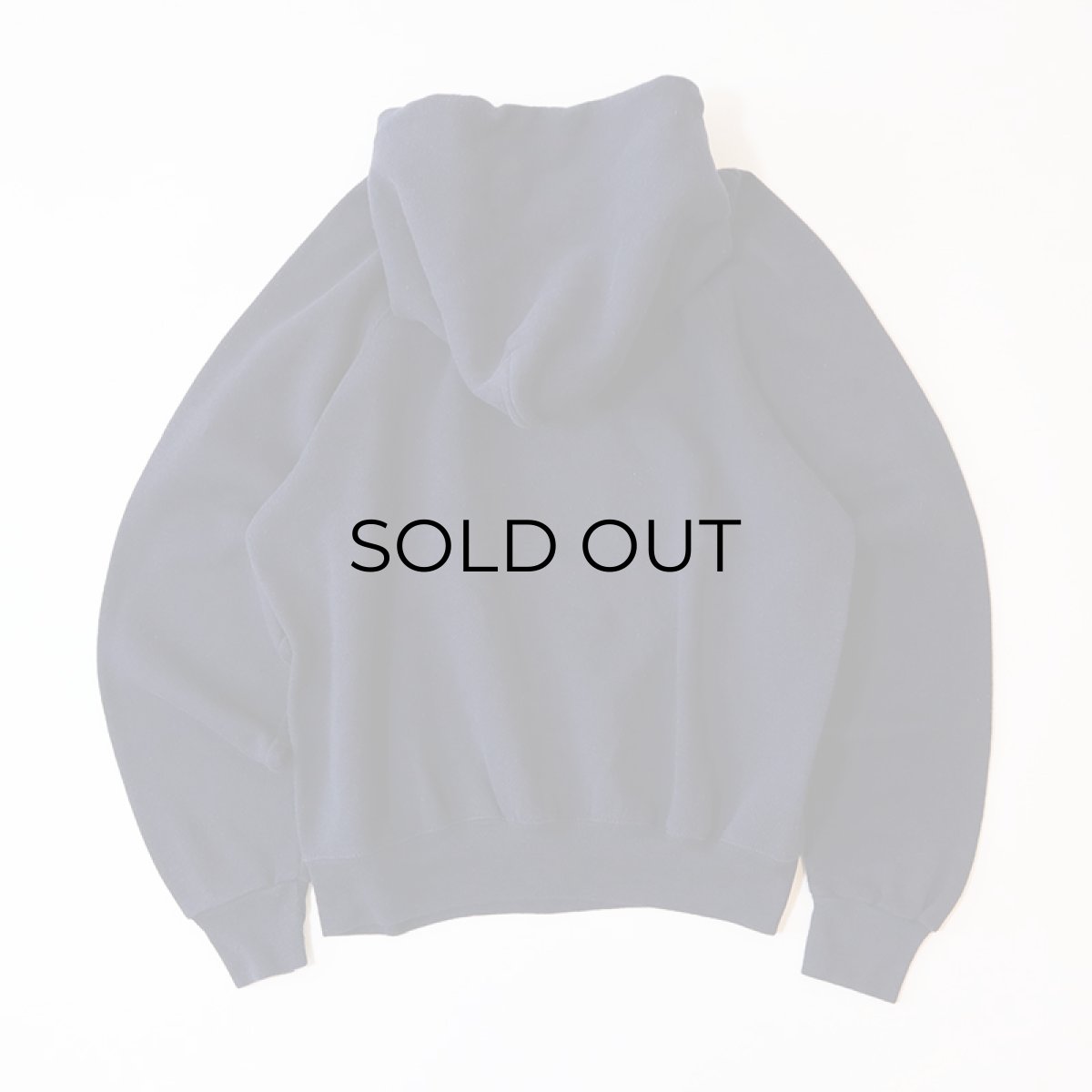 画像2: 80's BASSETT WALKER PRINT SWEAT PULLOVER PARKA "CENTRAL GRAMMAR SCHOOL" (2)