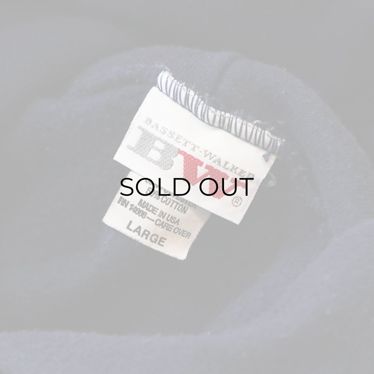 画像7: 80's BASSETT WALKER PRINT SWEAT PULLOVER PARKA "CENTRAL GRAMMAR SCHOOL" (7)