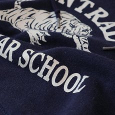 画像6: 80's BASSETT WALKER PRINT SWEAT PULLOVER PARKA "CENTRAL GRAMMAR SCHOOL" (6)