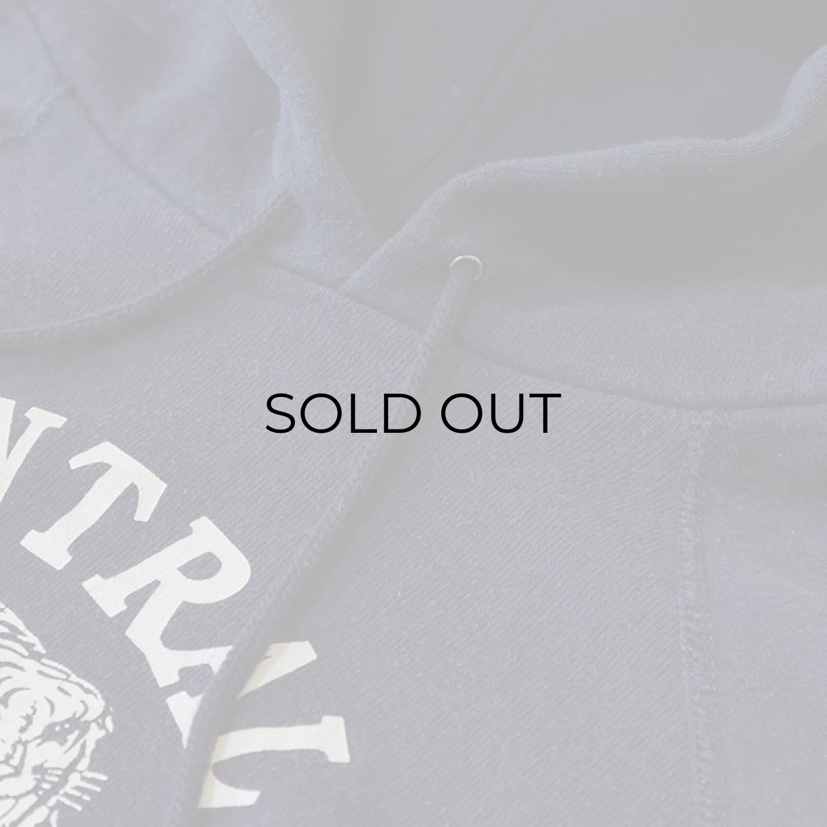 画像5: 80's BASSETT WALKER PRINT SWEAT PULLOVER PARKA "CENTRAL GRAMMAR SCHOOL" (5)