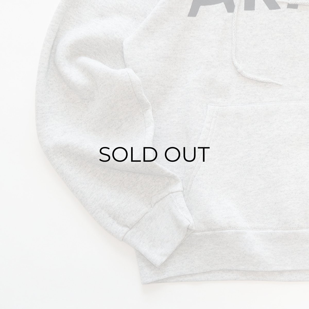 画像4: 90's SOFFE PRINT SWEAT PULLOVER PARKA "ARMY" (4)