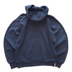 画像2: 〜80's MEDALLION PRINT SWEAT PULLOVER PARKA "NAVY" (2)