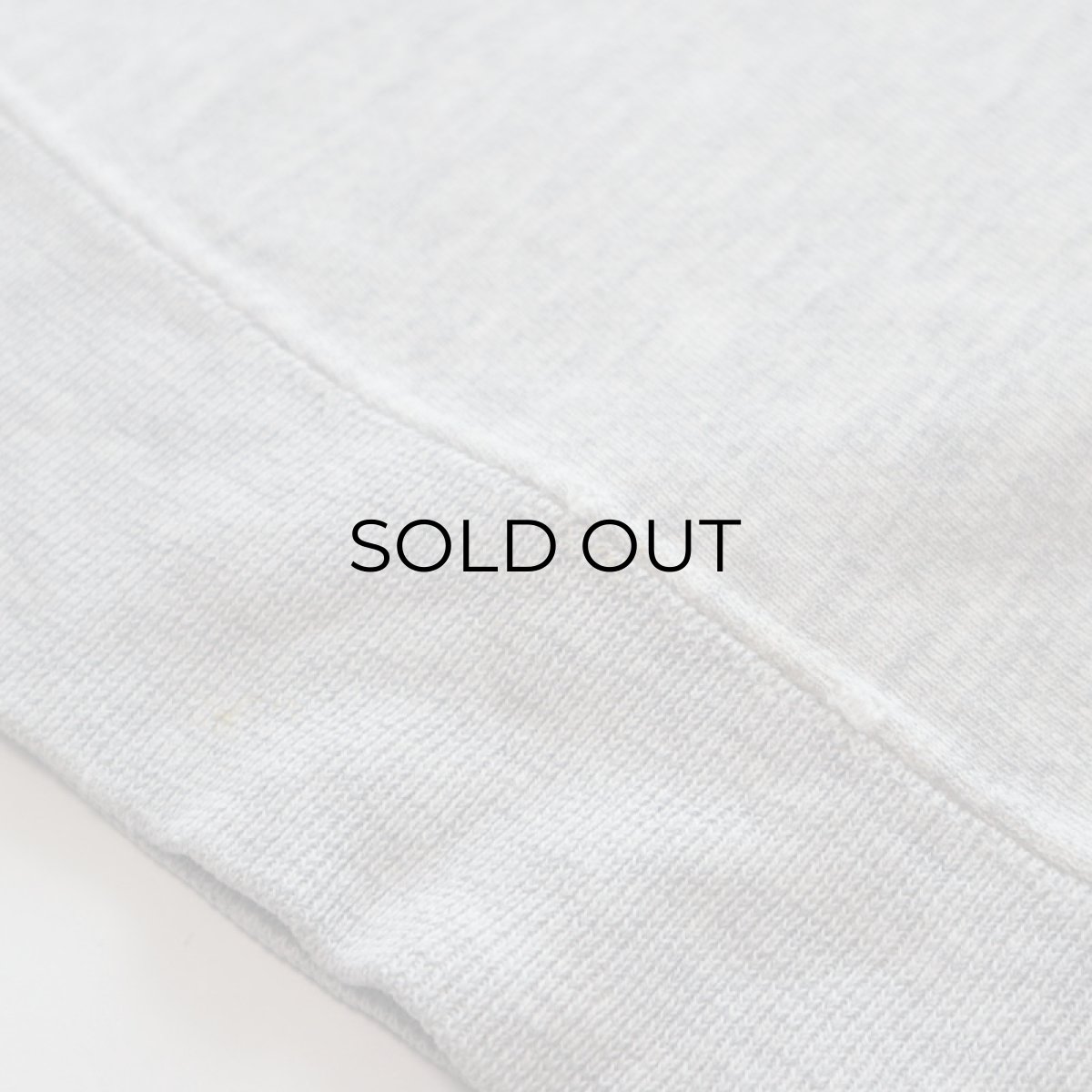 画像6: 80's BASSETT WALKER REVERSE WEAVE style PRINT CREW NECK SWEAT "WSU" (6)