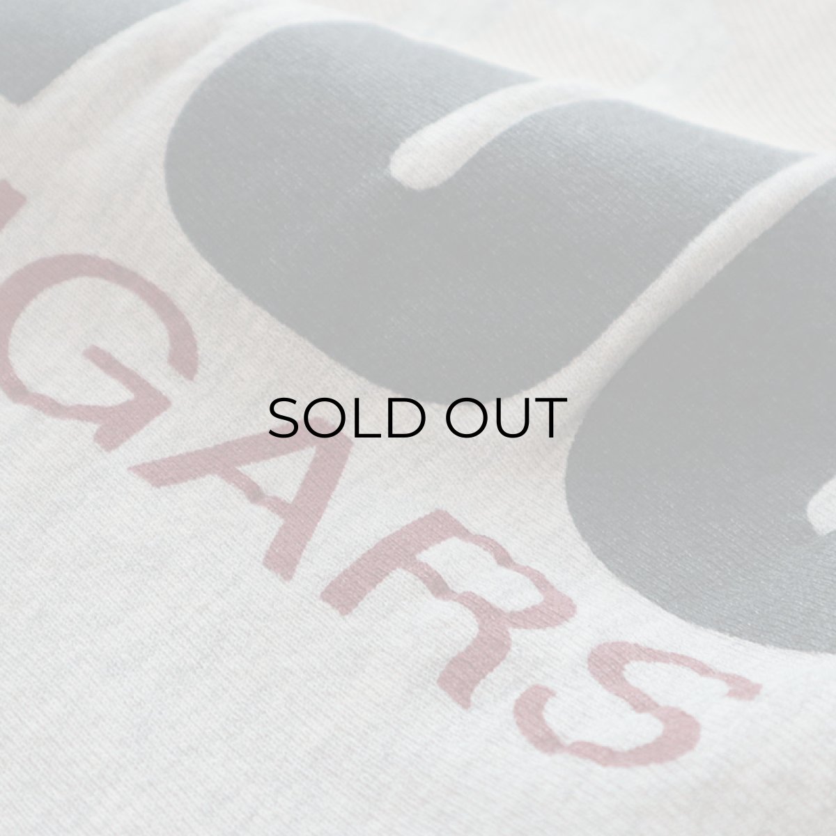 画像4: 80's BASSETT WALKER REVERSE WEAVE style PRINT CREW NECK SWEAT "WSU" (4)