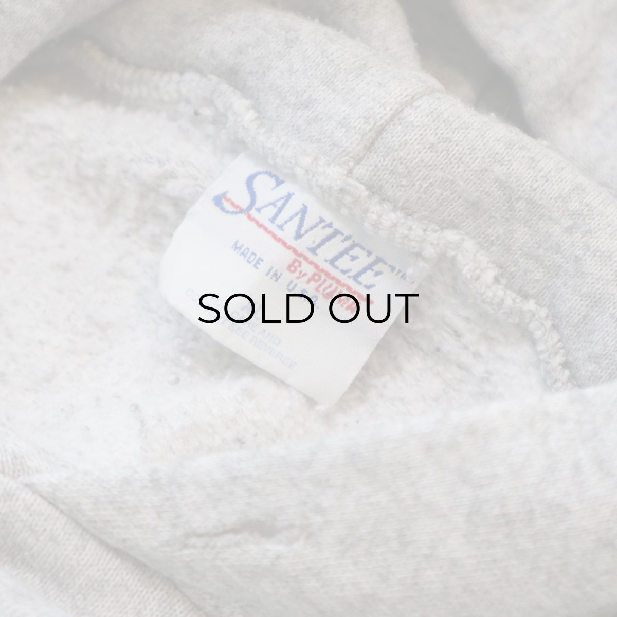 画像6: 90's SANTEE SWEAT PULLOVER PARKA "MADE IN USA" (6)