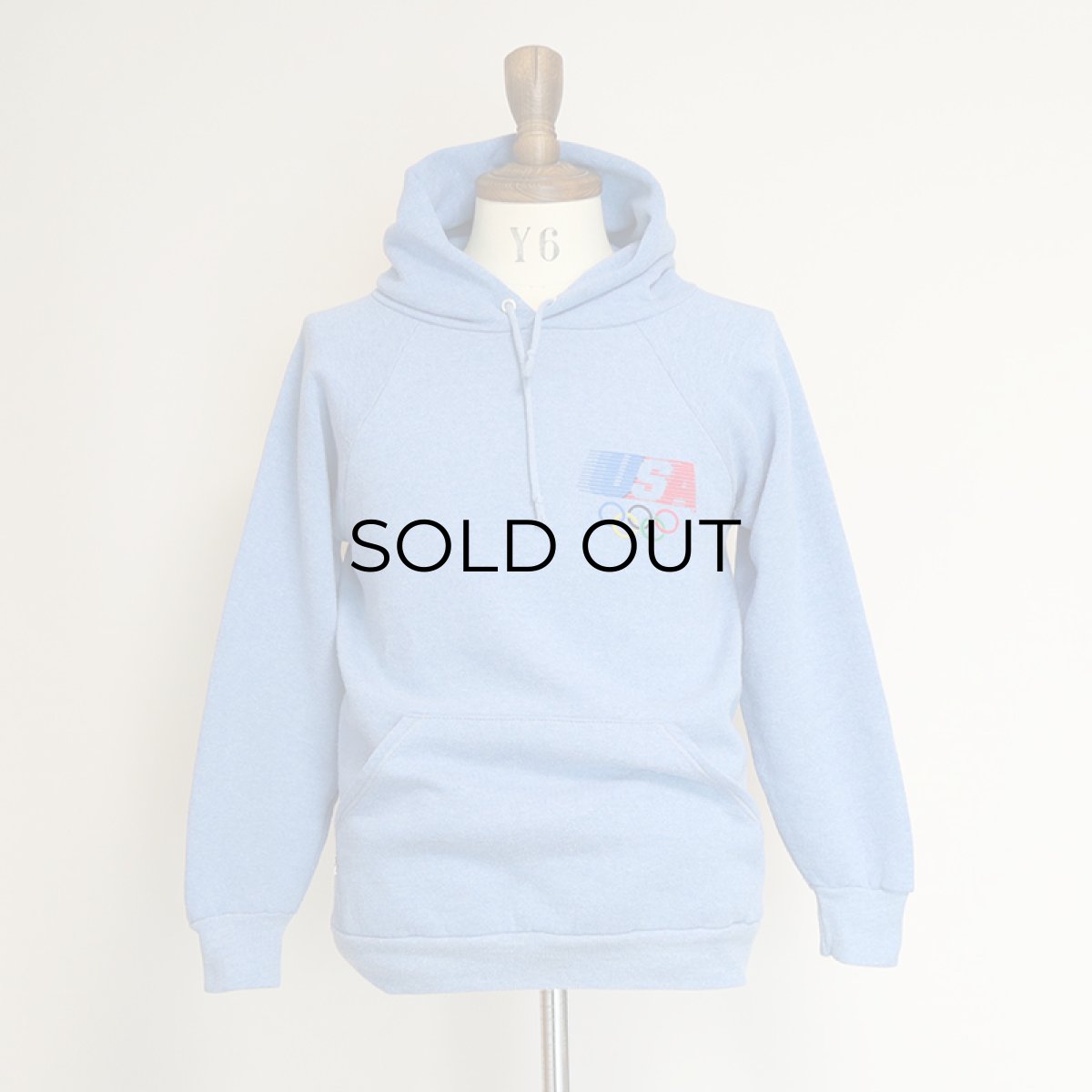 画像9: 80's Levi's PRINT SWEAT PULLOVER PARKA "USA OLYMPIC" (9)