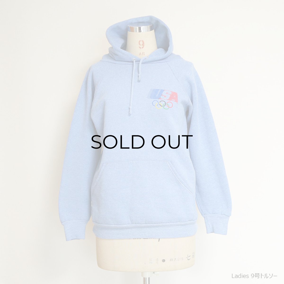 画像10: 80's Levi's PRINT SWEAT PULLOVER PARKA "USA OLYMPIC" (10)