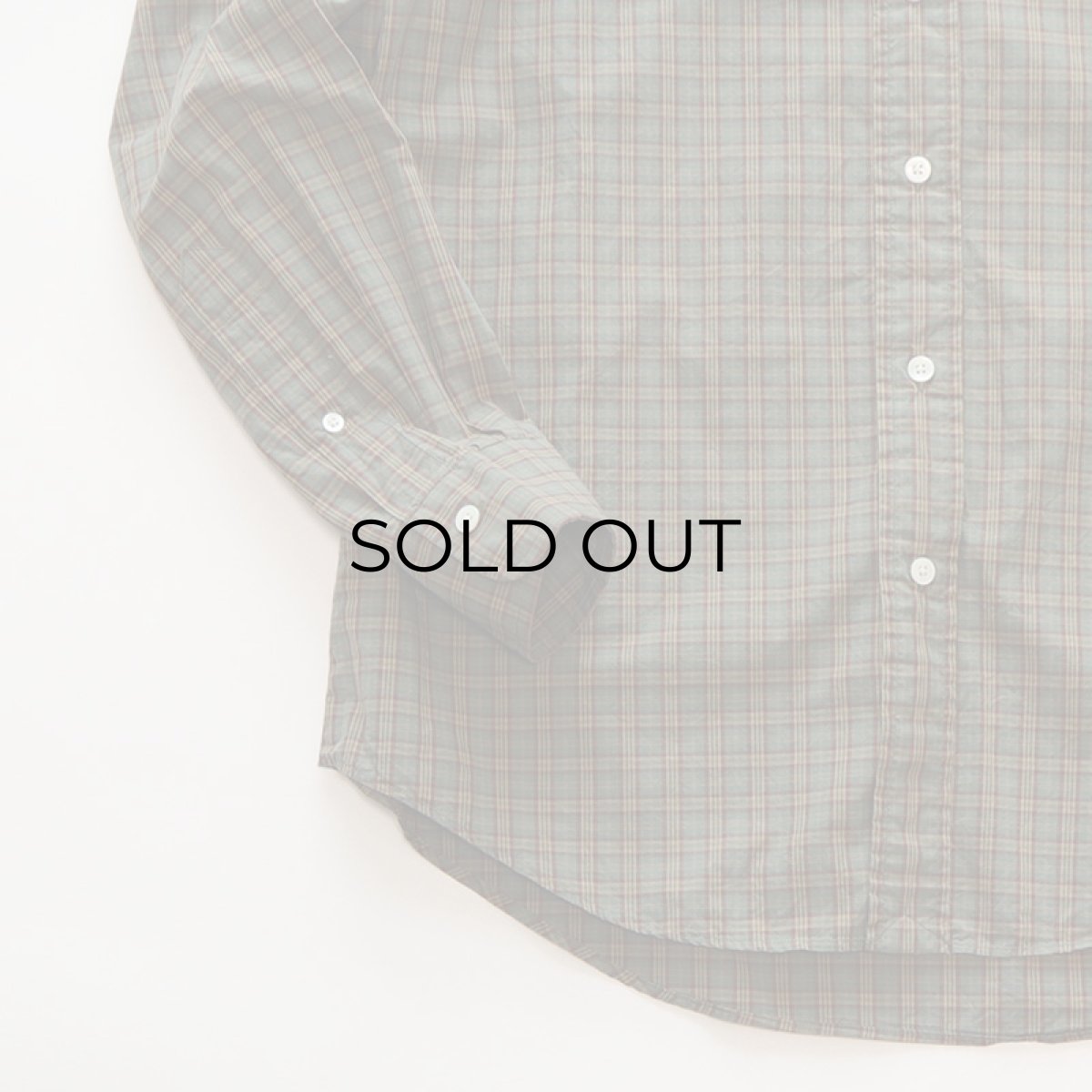 画像4: Polo by Ralph Lauren COTTON CHECK STRIPE ROUND COLLAR CLERIC SHIRT (4)