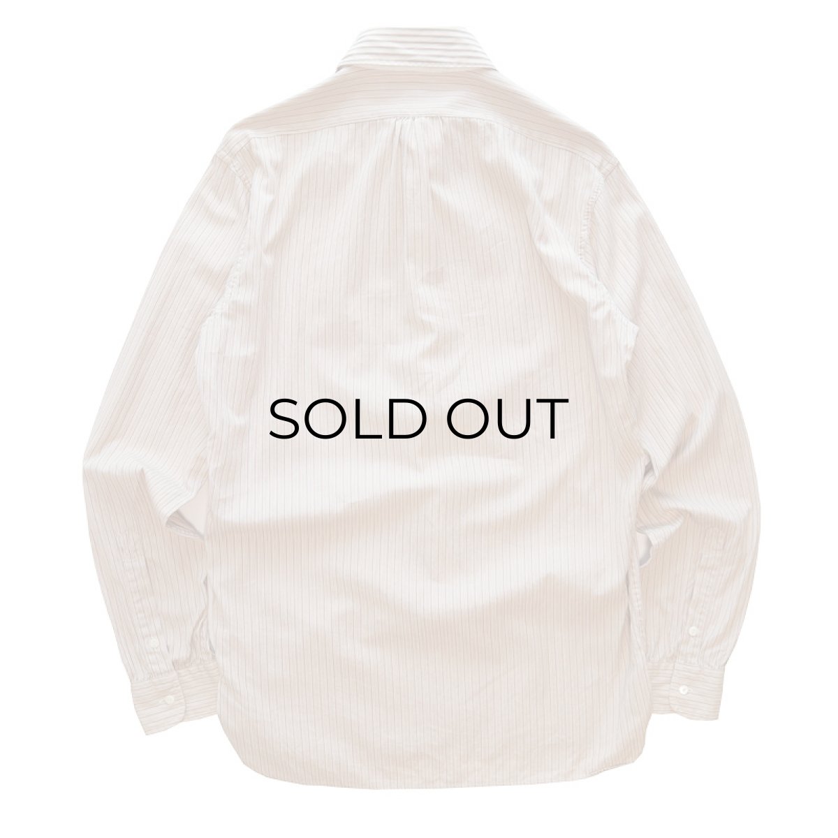 画像2: Polo by Ralph Lauren COTTON STRIPE DETACHABLE COLLAR TUXEDO SHIRT (2)