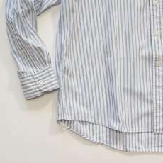 画像4: 〜90's LANDS' END COTTON STRIPE B/D SHIRT "MADE IN USA" (4)