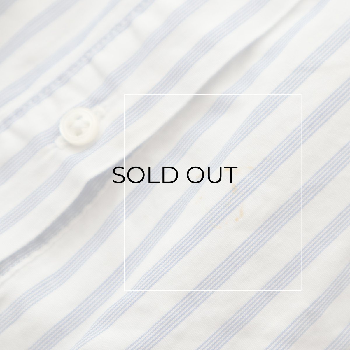 画像8: 〜90's LANDS' END COTTON STRIPE B/D SHIRT "MADE IN USA" (8)