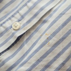 画像8: 〜90's LANDS' END COTTON STRIPE B/D SHIRT "MADE IN USA" (8)