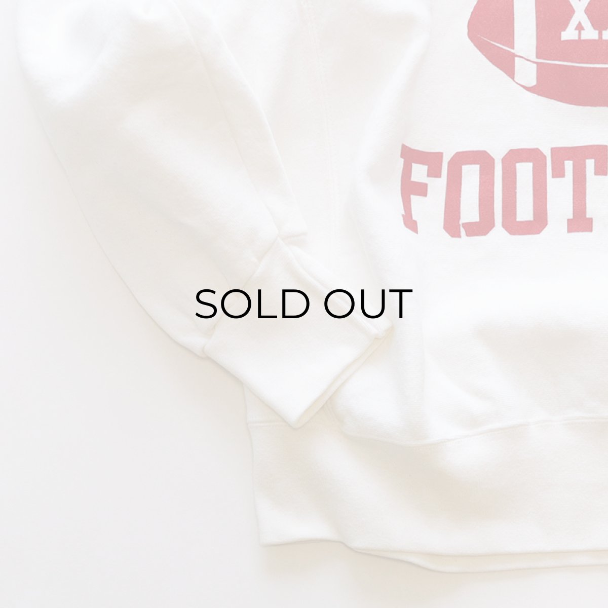 画像4: 90's SANTEE REVERSE WEAVE style PRINT CREW NECK SWEAT "WISCONSIN FOOTBALL" (4)