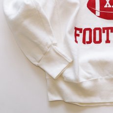 画像4: 90's SANTEE REVERSE WEAVE style PRINT CREW NECK SWEAT "WISCONSIN FOOTBALL" (4)