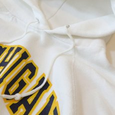 画像5: 〜90's DISCUS PRINT SWEAT PULLOVER PARKA "MICHIGAN" (5)