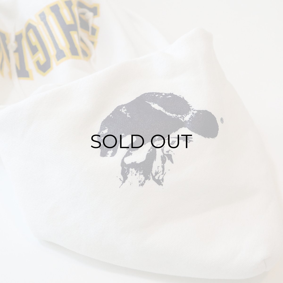 画像7: 〜90's DISCUS PRINT SWEAT PULLOVER PARKA "MICHIGAN" (7)