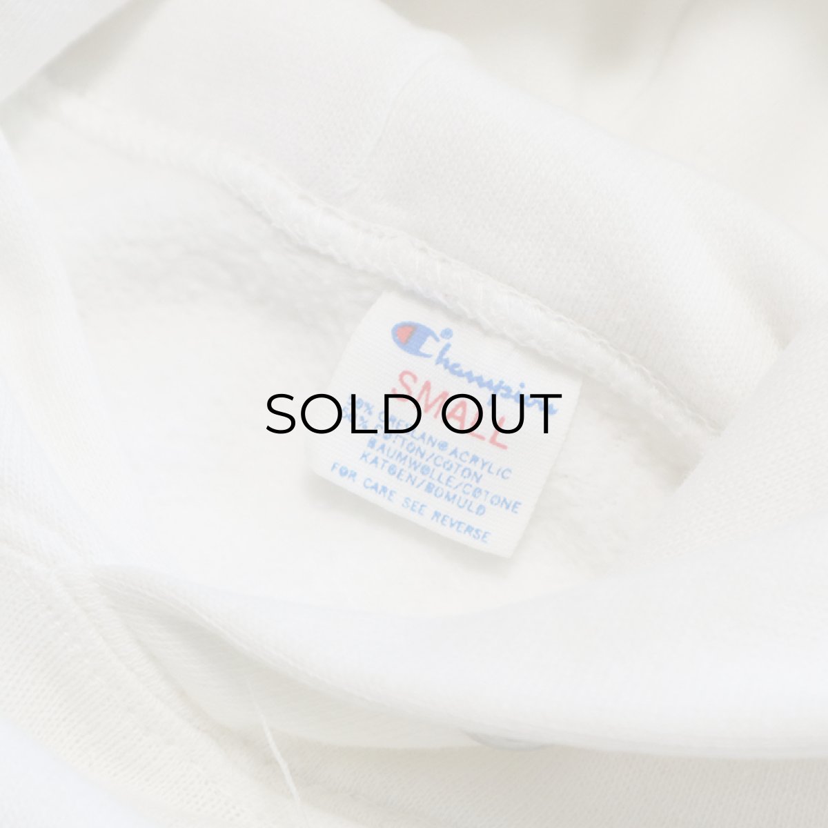 画像6: 80's Champion PRINT SWEAT PULLOVER PARKA "MIT" (6)