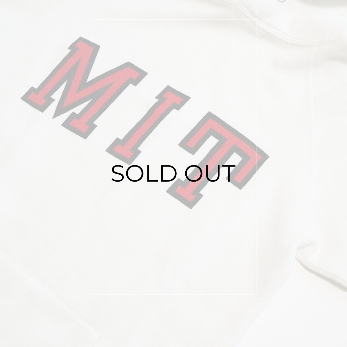 画像7: 80's Champion PRINT SWEAT PULLOVER PARKA "MIT" (7)