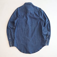 画像2: 〜80's Wrangler 127MW DENIM WESTERN SHIRT (2)