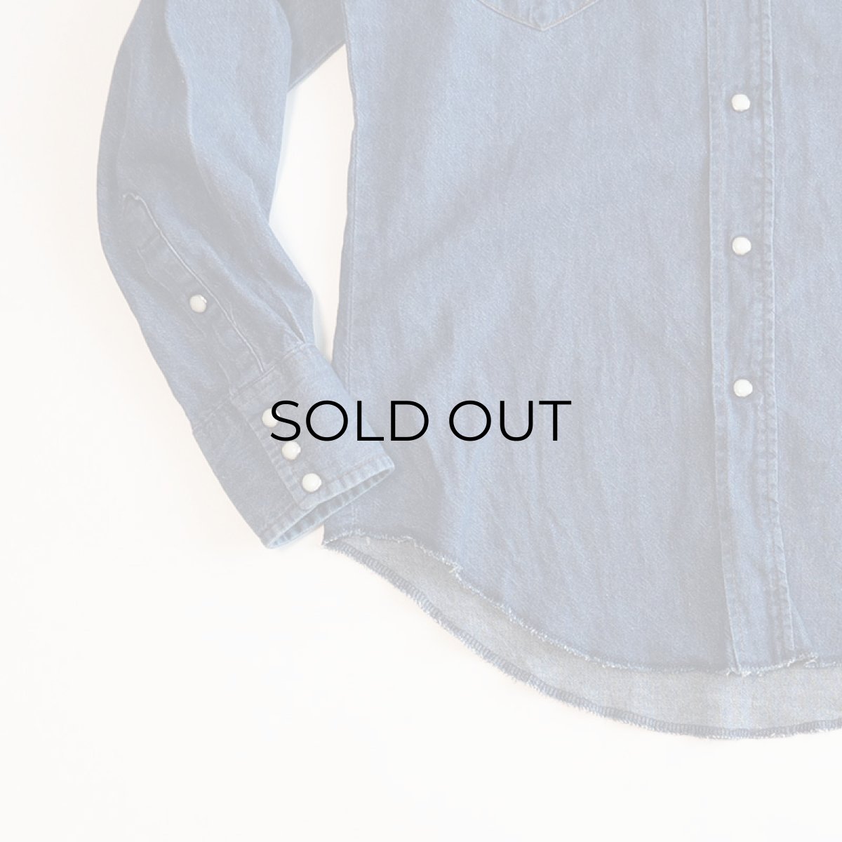 画像4: 〜80's Wrangler 127MW DENIM WESTERN SHIRT (4)