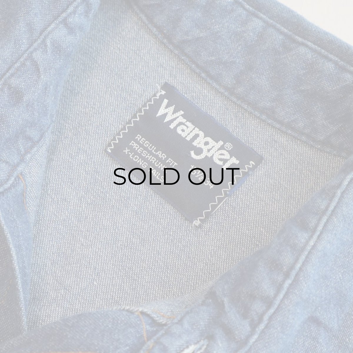 画像5: 〜80's Wrangler 127MW DENIM WESTERN SHIRT (5)