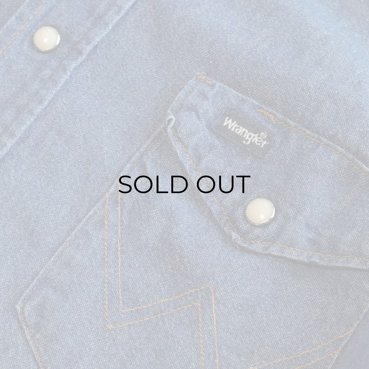 画像6: 〜80's Wrangler 127MW DENIM WESTERN SHIRT (6)
