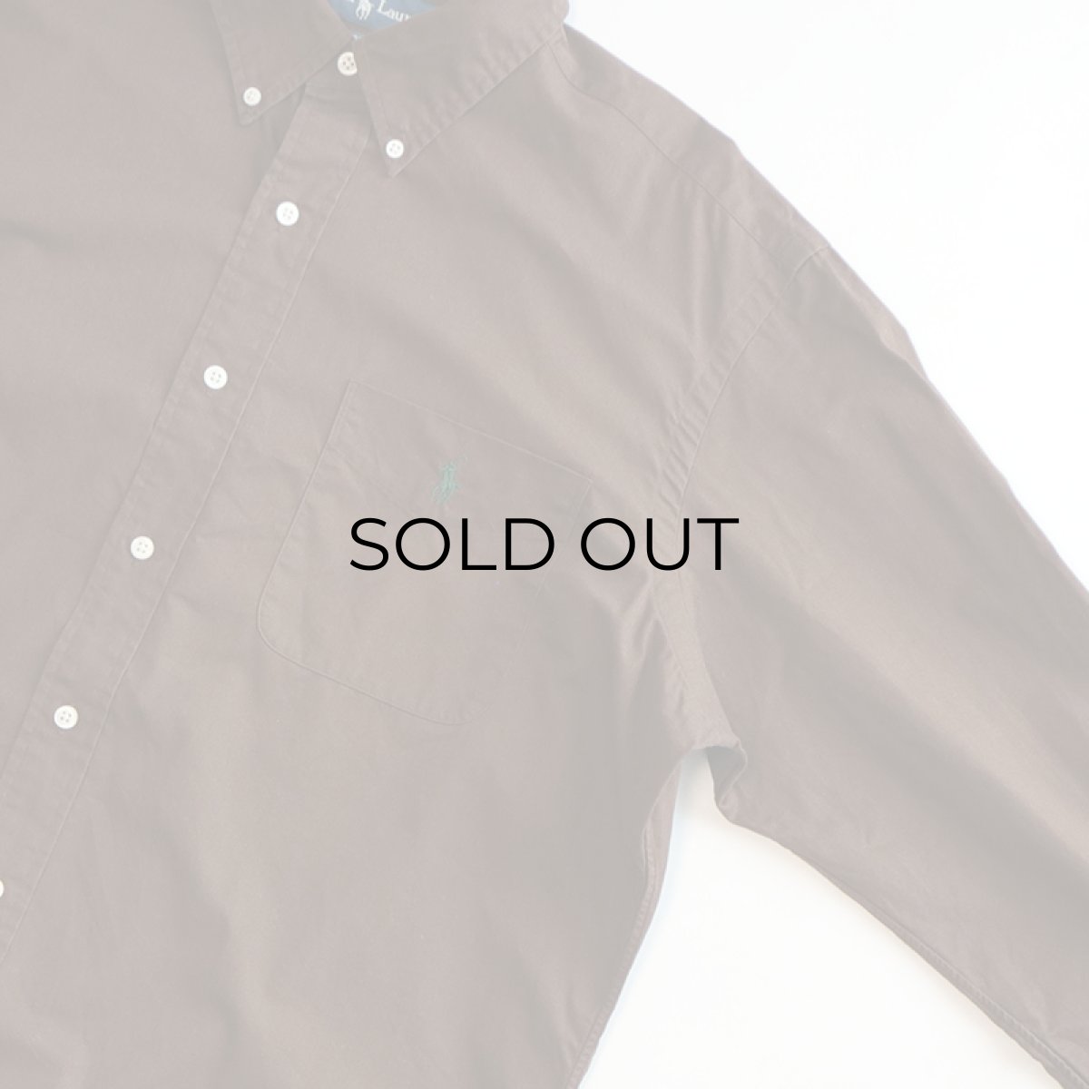 画像3: Ralph Lauren COTTON TWILL B/D SHIRT (3)