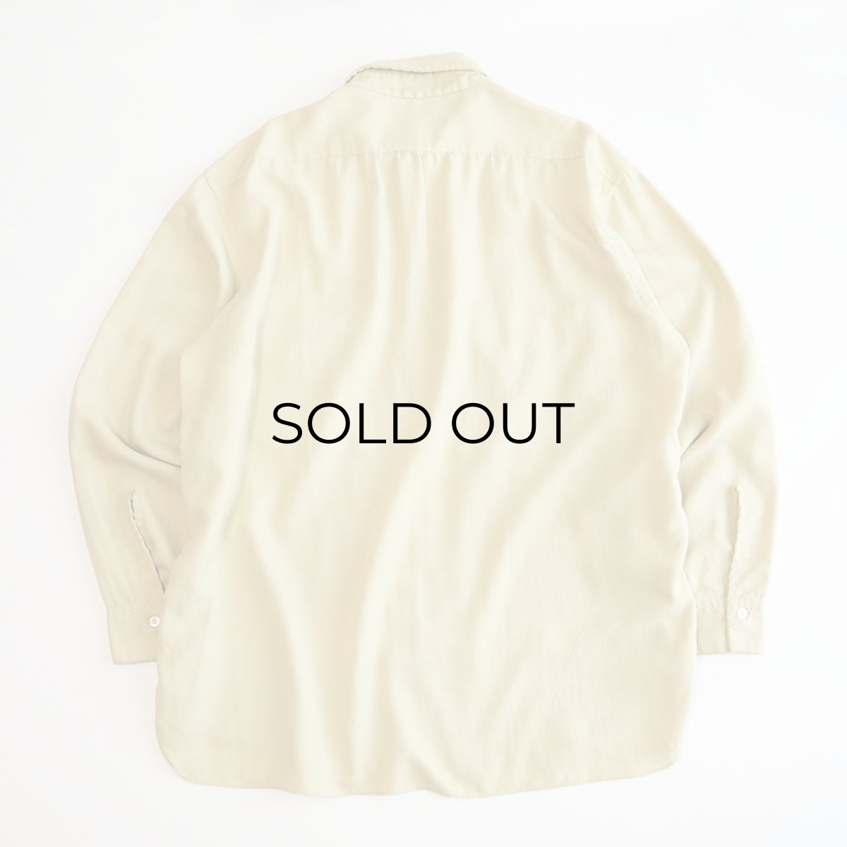 画像2: 〜50's Van Heusen NYLON RAYON GABARDINE OPEN COLLAR SHIRT (2)