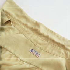 画像7: 〜50's Van Heusen NYLON RAYON GABARDINE OPEN COLLAR SHIRT (7)