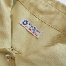 画像5: 〜50's Van Heusen NYLON RAYON GABARDINE OPEN COLLAR SHIRT (5)