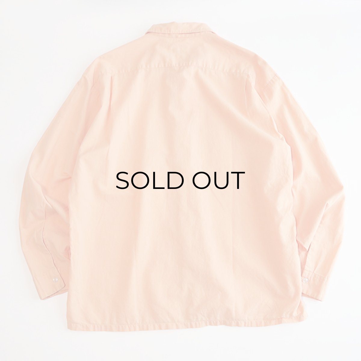 画像2: 60's Manhattan COTTON BOX SHIRT "OVER DYE" (2)