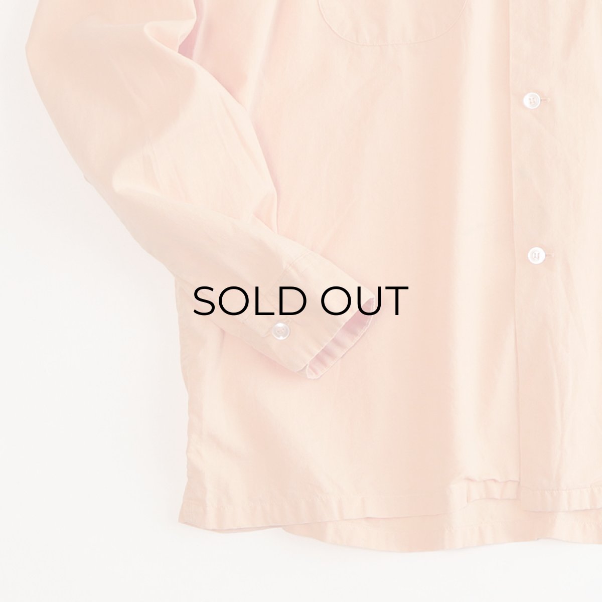 画像4: 60's Manhattan COTTON BOX SHIRT "OVER DYE" (4)