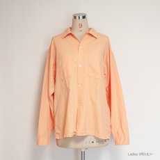 画像10: 60's Manhattan COTTON BOX SHIRT "OVER DYE" (10)