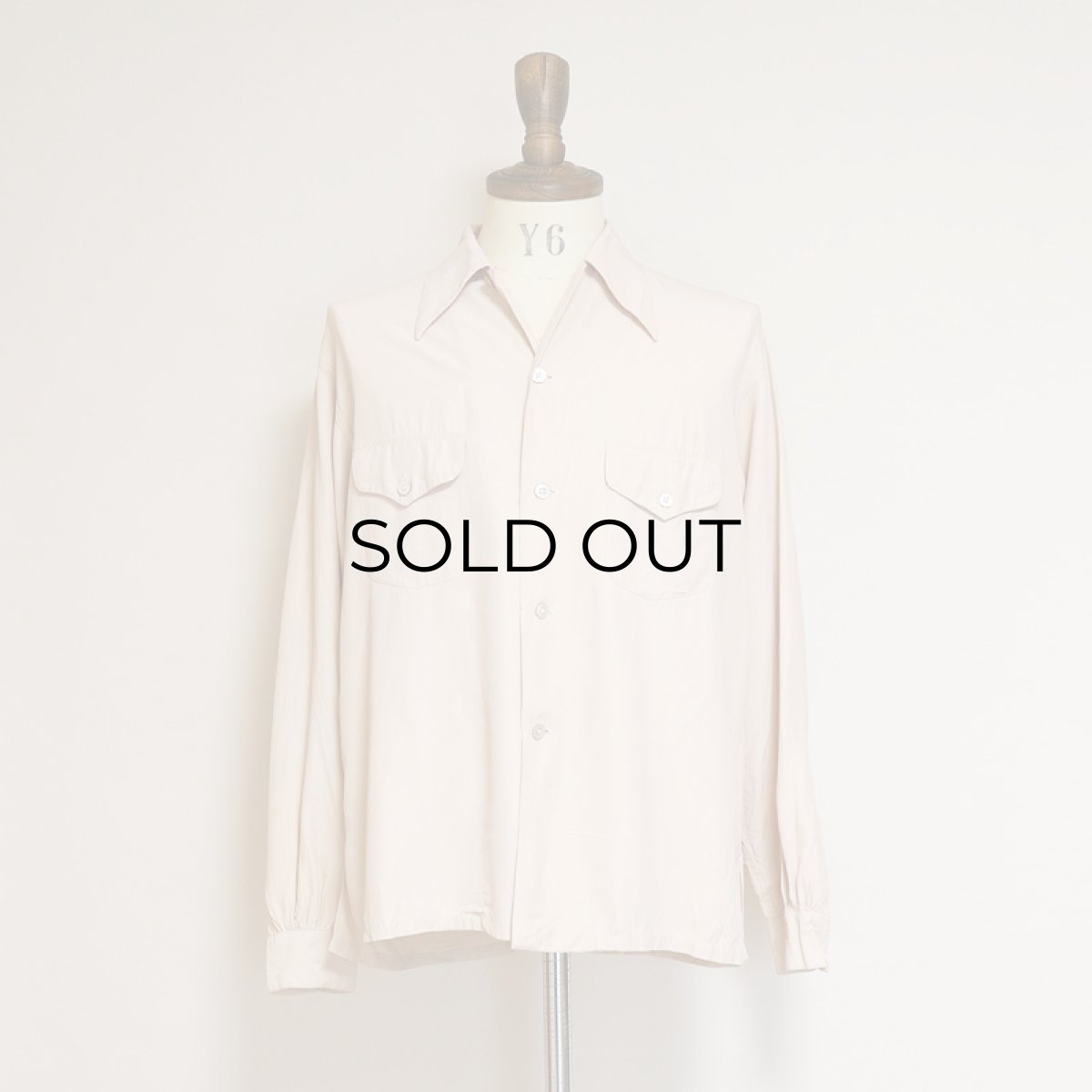 画像10: 〜50's WILSON BROTHERS "SKIPPER" RAYON BOX SHIRT (10)