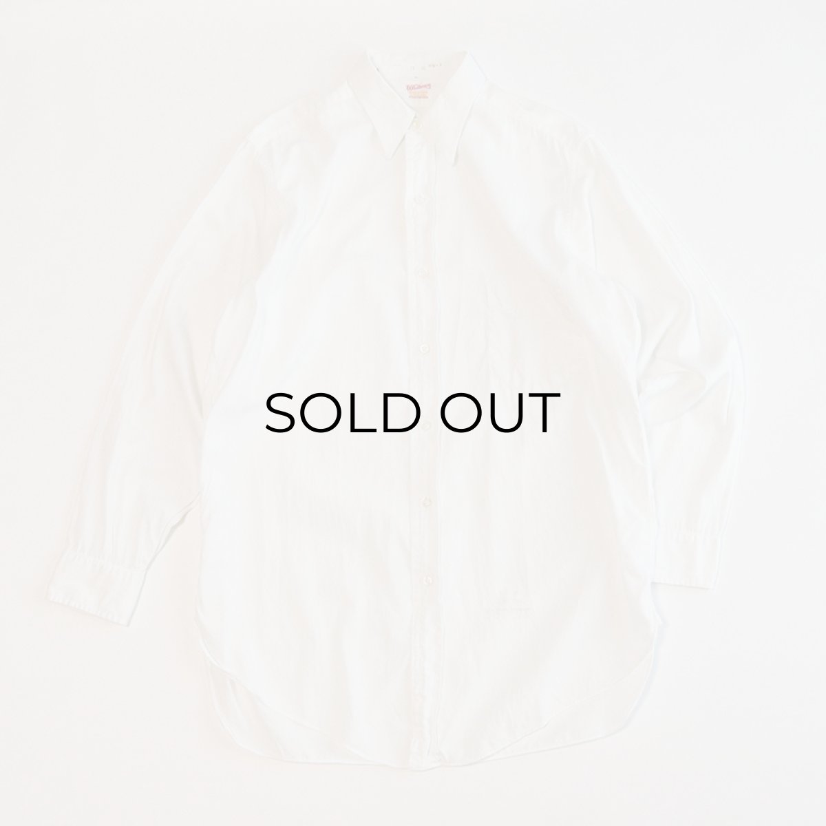 画像1: 50's Whitney COTTON BROAD DRESS SHIRT (1)