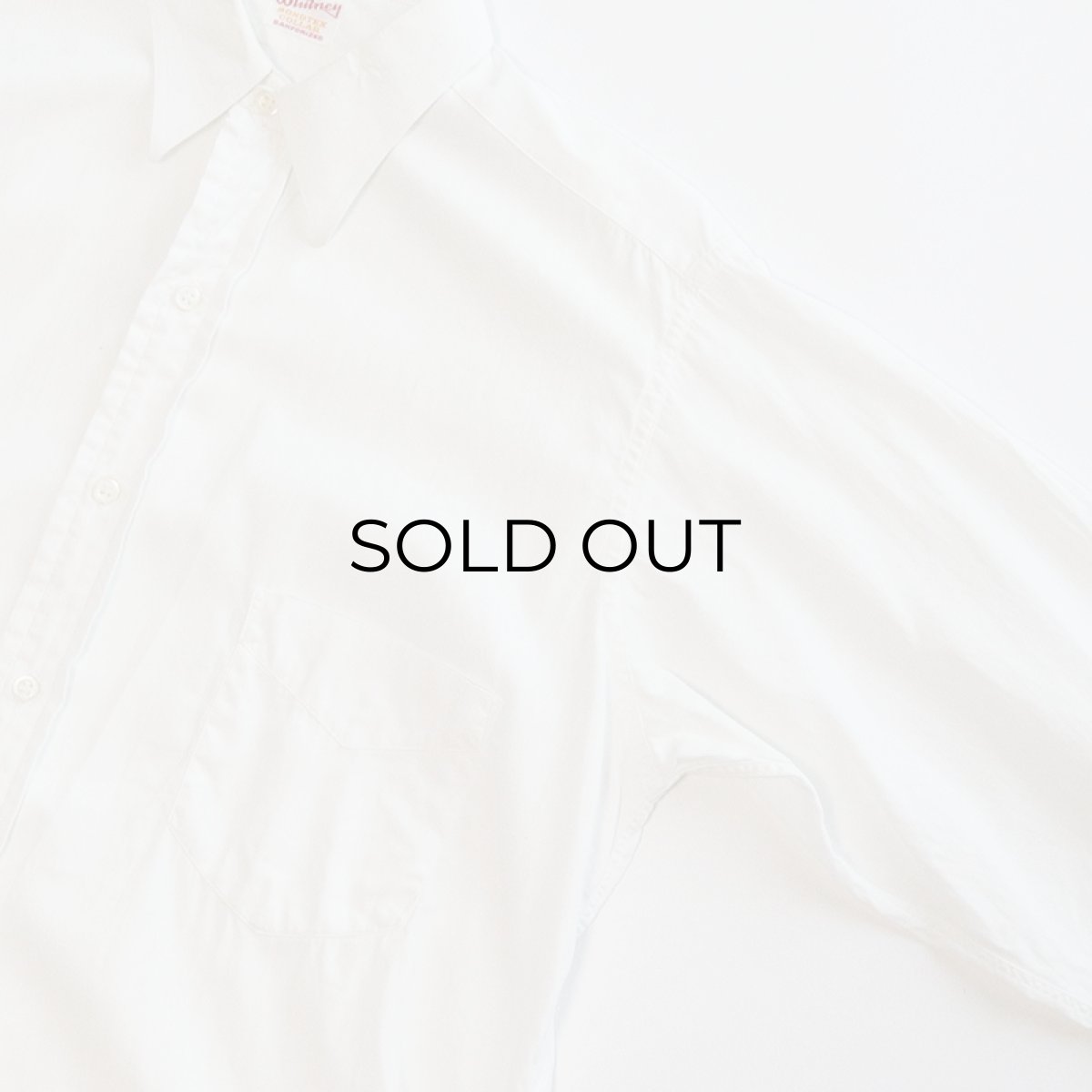 画像3: 50's Whitney COTTON BROAD DRESS SHIRT (3)