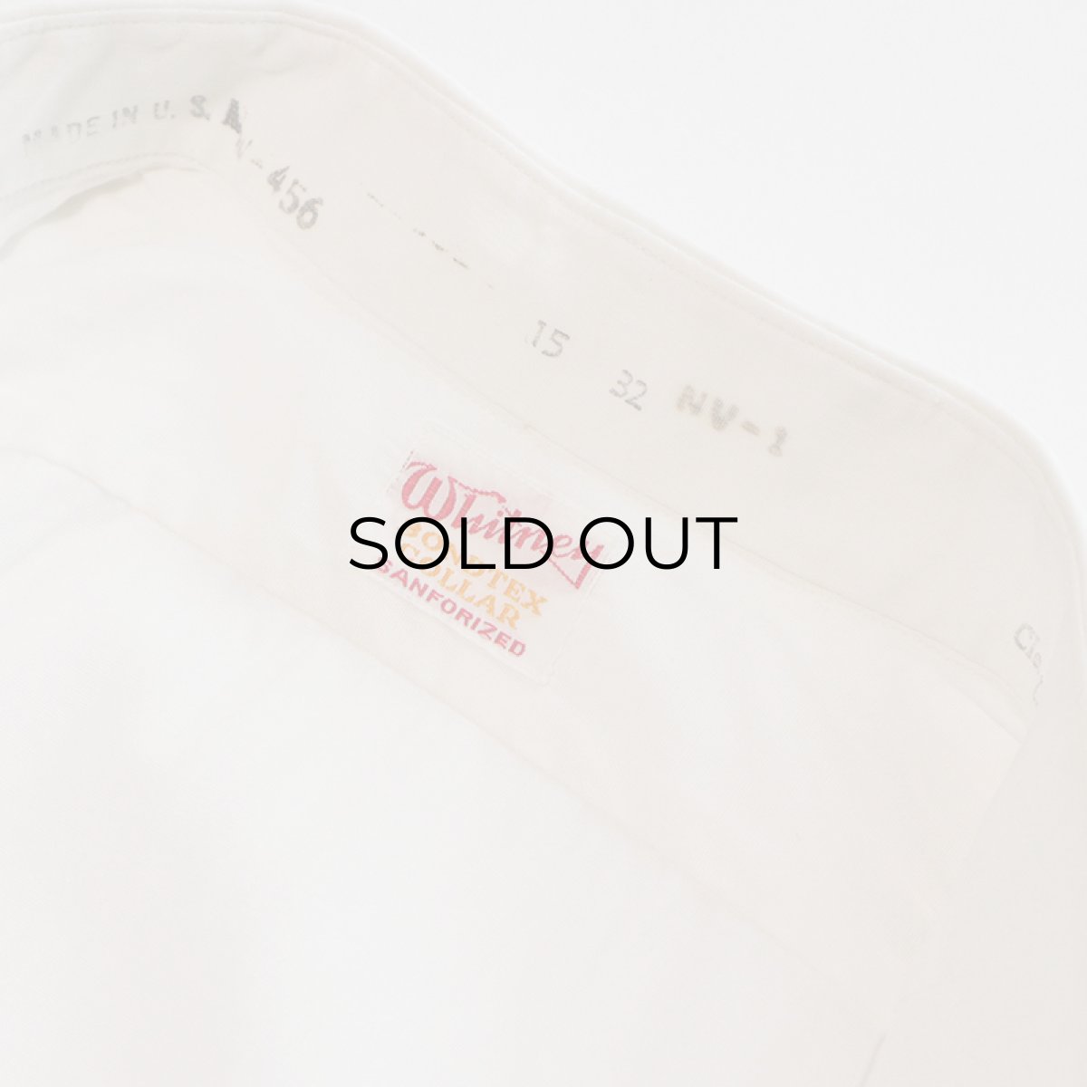 画像5: 50's Whitney COTTON BROAD DRESS SHIRT (5)