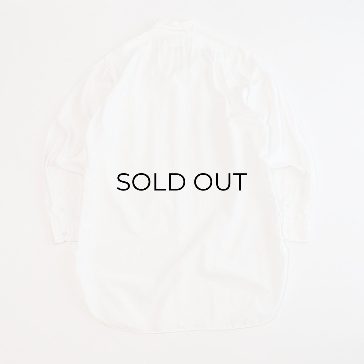 画像2: 〜50's TSURUYA COTTON BROAD DRESS SHIRT (2)