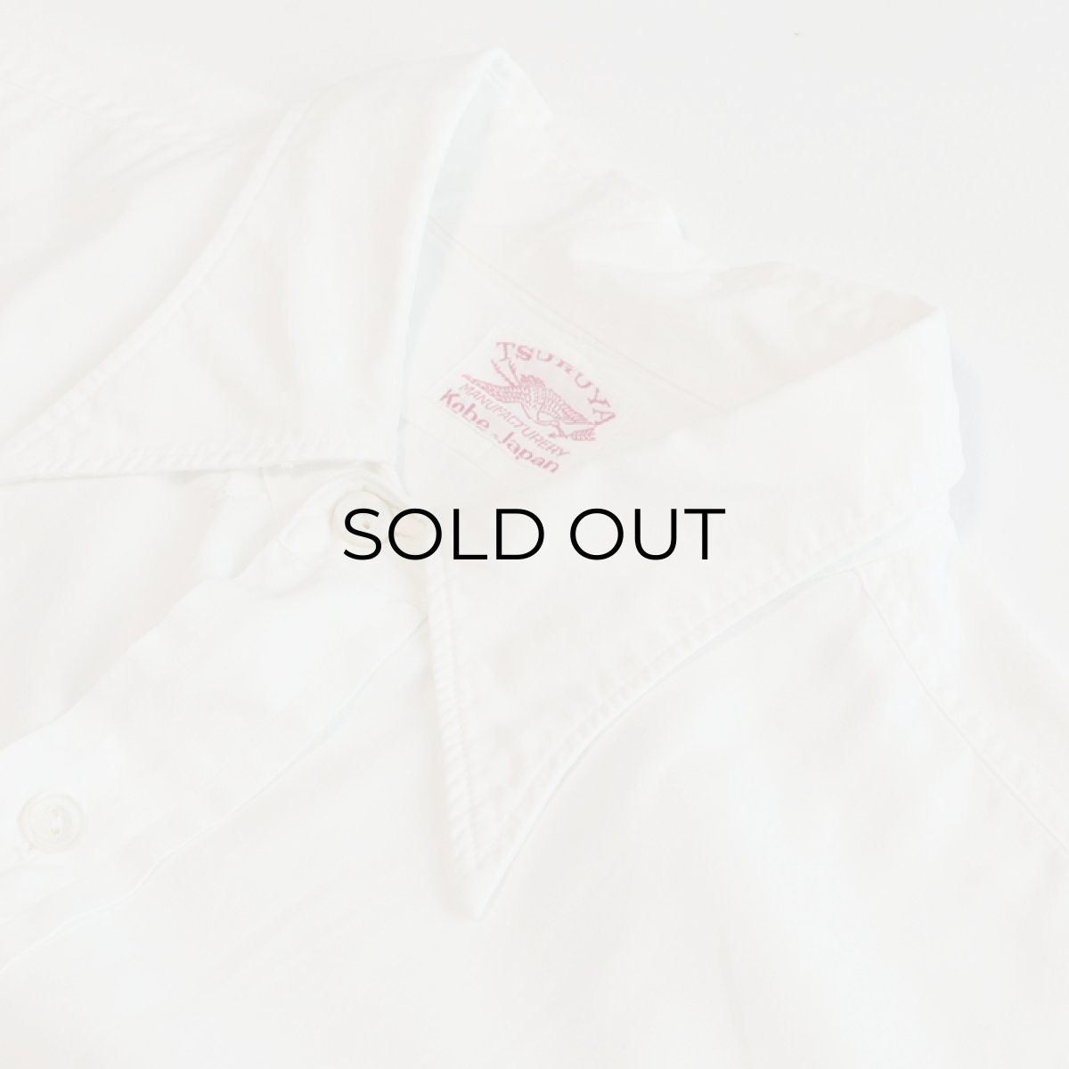 画像5: 〜50's TSURUYA COTTON BROAD DRESS SHIRT (5)