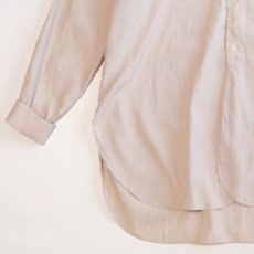 画像4: 〜50's VANTELLA COTTON STRIPE COLLARLESS DRESS SHIRT "MADE IN ENGLAND" (4)