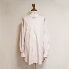 画像14: 〜50's VANTELLA COTTON STRIPE COLLARLESS DRESS SHIRT "MADE IN ENGLAND" (14)