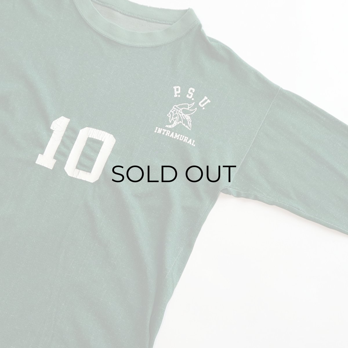 画像3: 70's Champion RAYON W-PRINT L/S TEE "P.S.U. INTRAMURAL" (3)